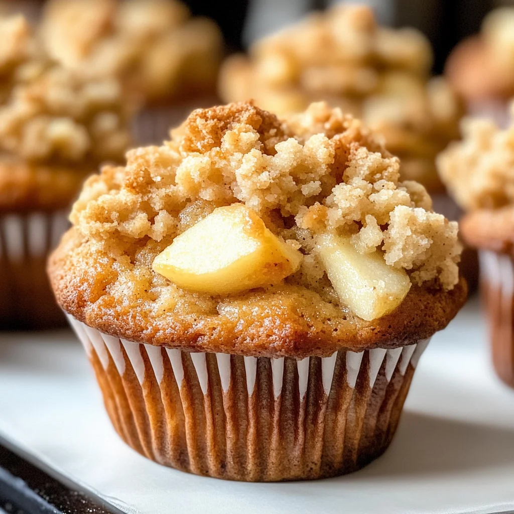 Apple Crumble Muffins