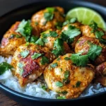 Baked Coconut Chili Chicken Thighs