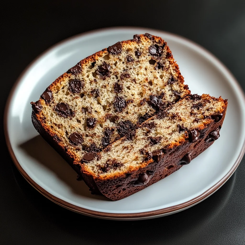 Banana Bread Recipe with Chocolate Chips