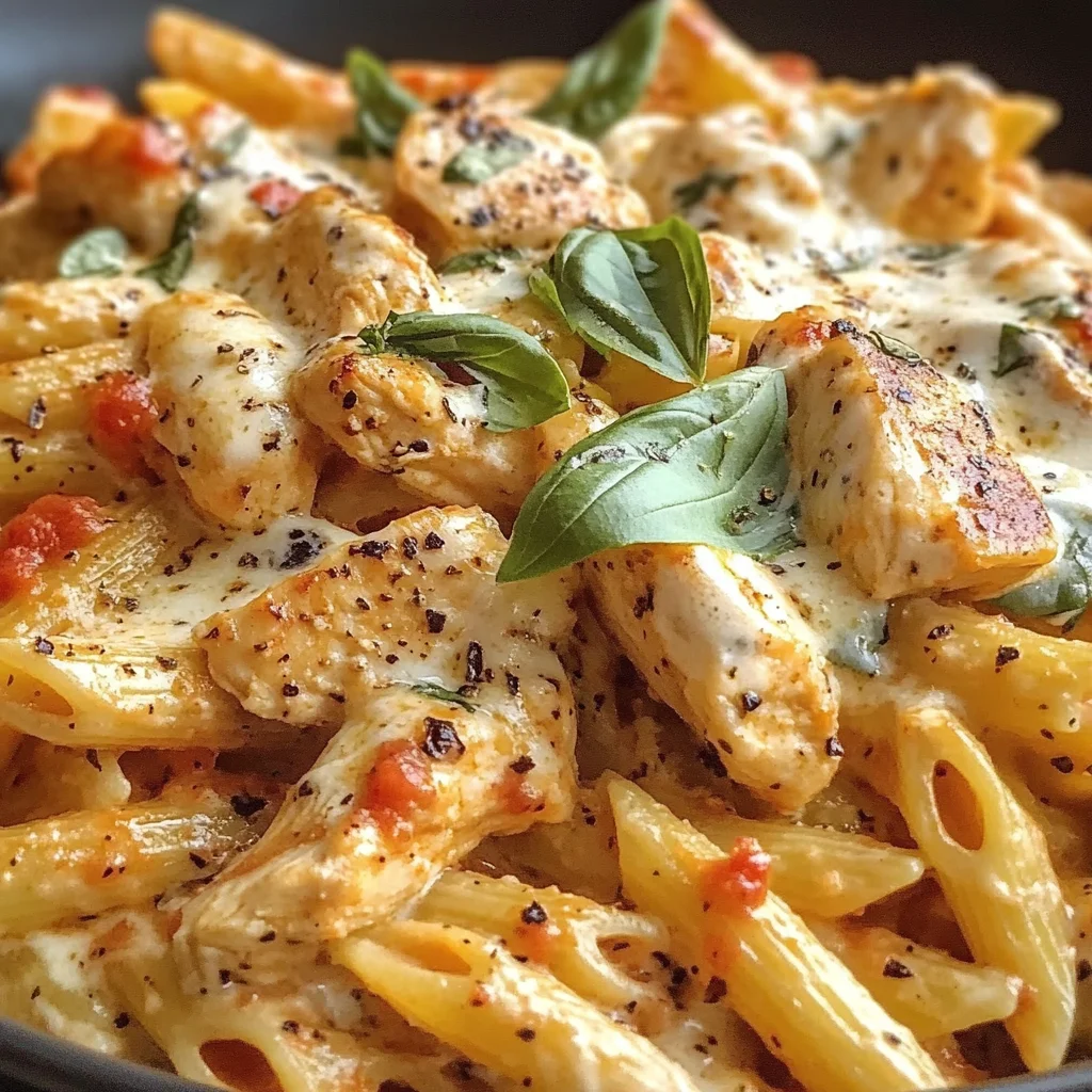 Chicken Mozzarella Pasta