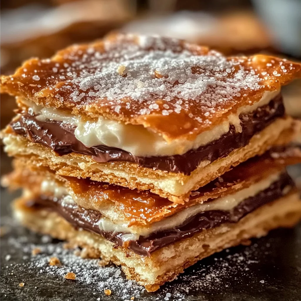 Churro Saltine Toffee