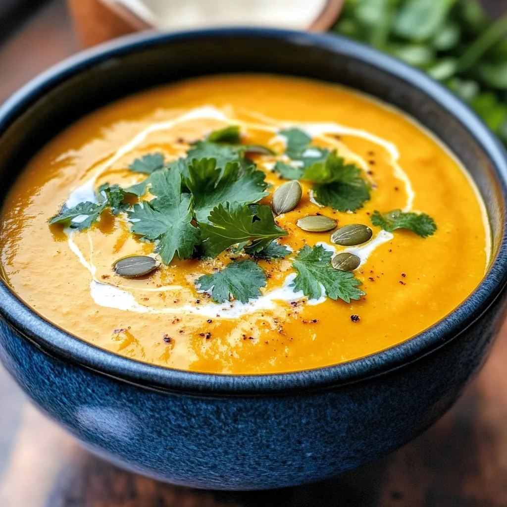 Coconut Curry Pumpkin Soup