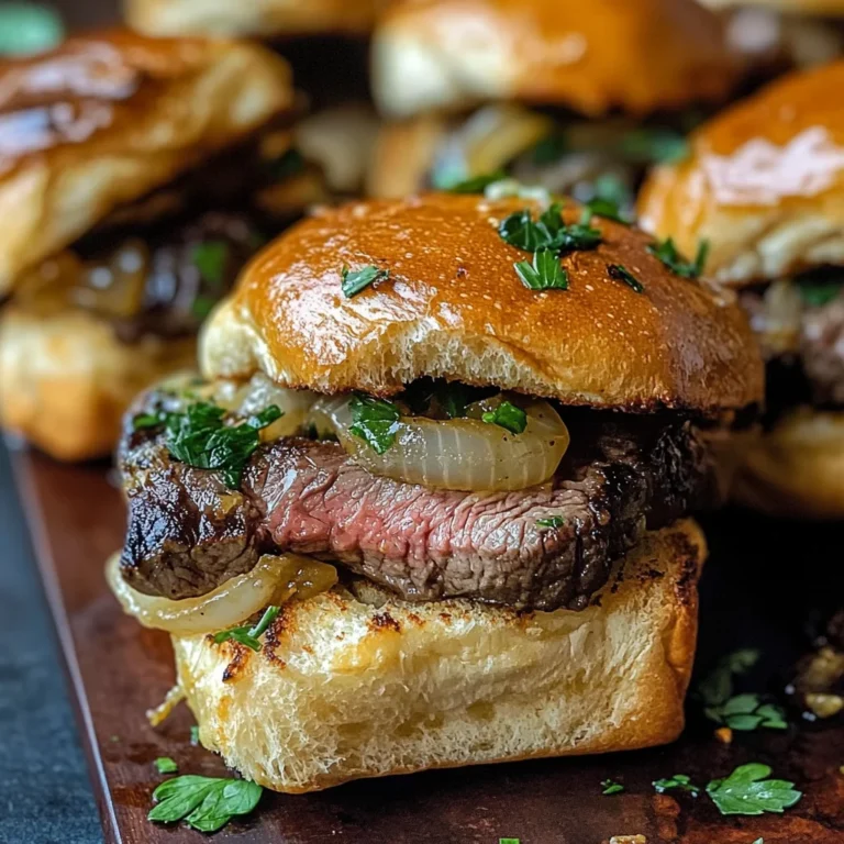 Cowboy Butter Steak Sliders