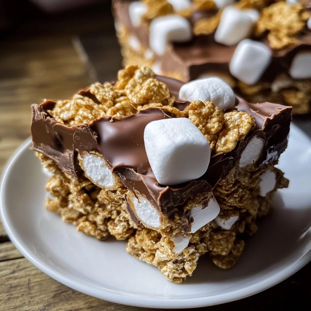 Golden Grachicken hams S'Mores Bars