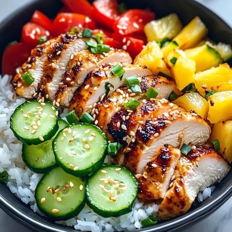 Hawaiian Chicken Bowl