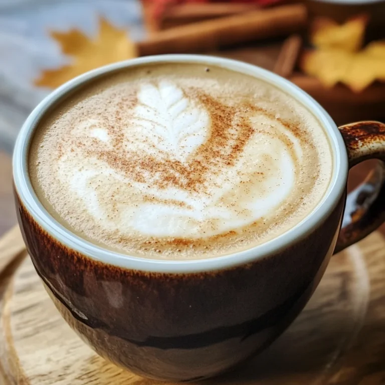 Maple Cinnamon Latte