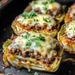 Oven-Baked Cabbage Burgers