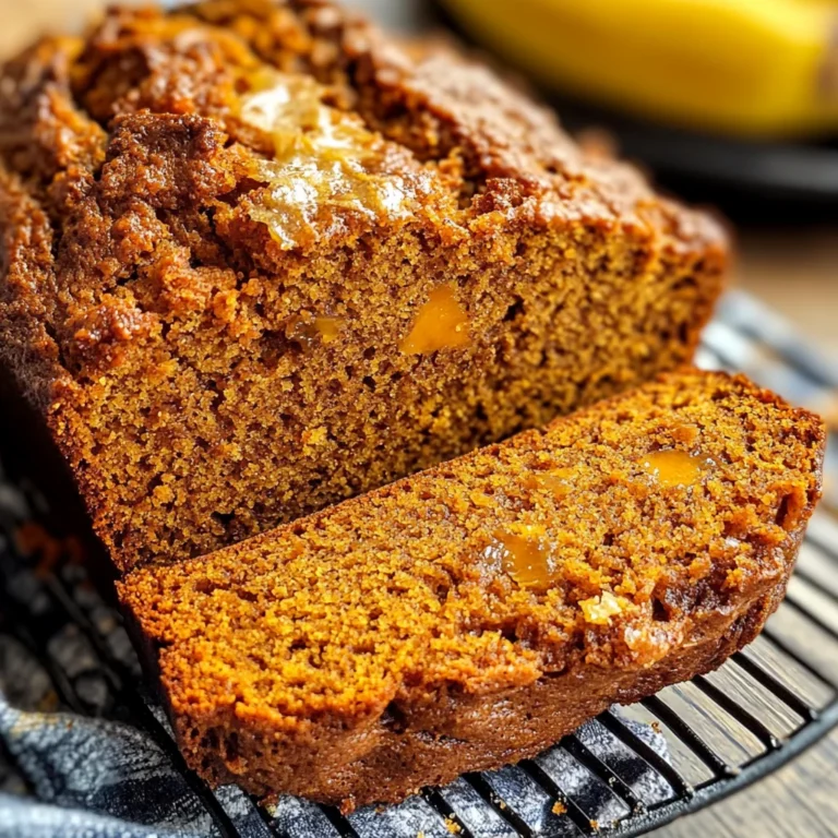 Pumpkin Banana Bread Recipe