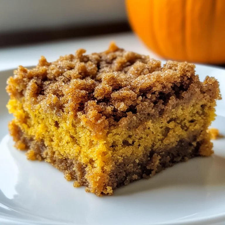 Pumpkin Coffee Cake