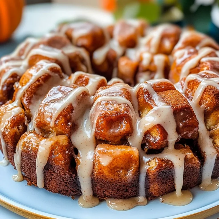 Pumpkin Spice Monkey Bread Recipe