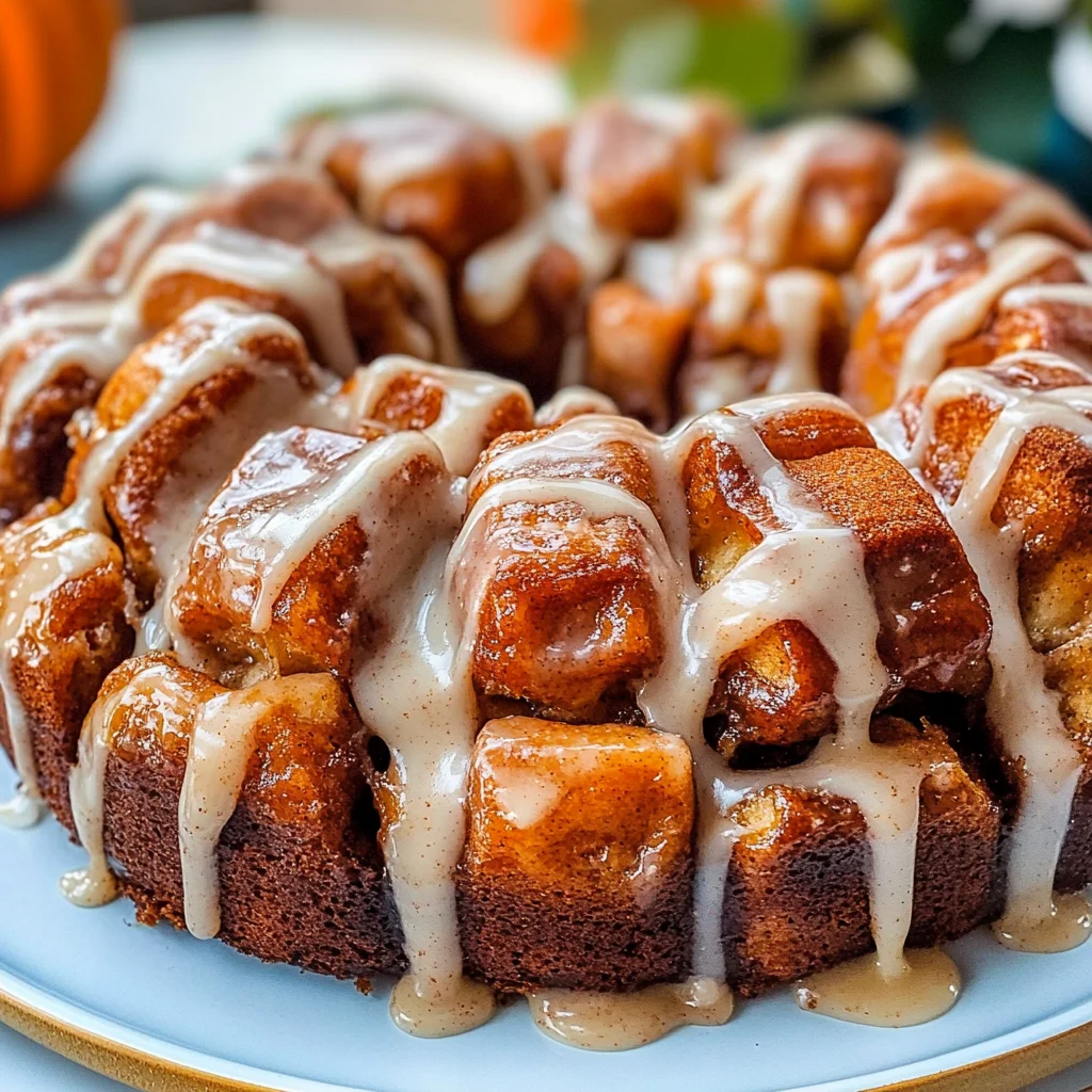 Pumpkin Spice Monkey Bread Recipe