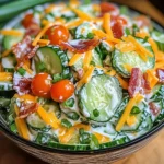Refreshing Cucumber Ranch Crack Salad Recipe