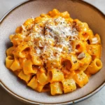 Roasted Pumpkin and Garlic Pasta