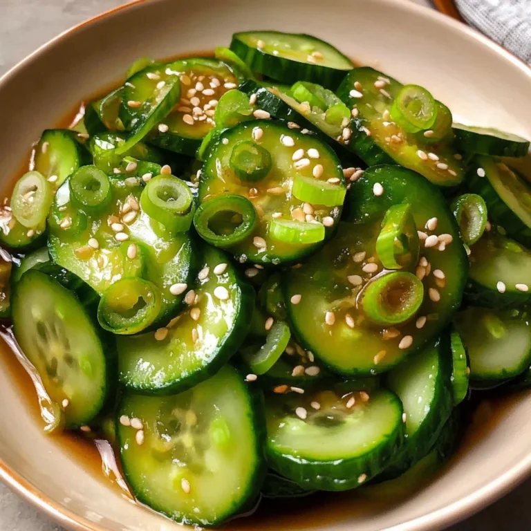 Spicy Cucumber Salad