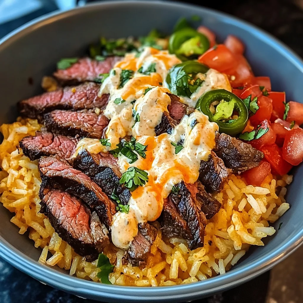 Steak Queso Rice : A Flavorful Recipe