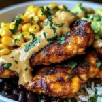 Street Corn Chicken Bowl: A Flavorful & Easy Recipe