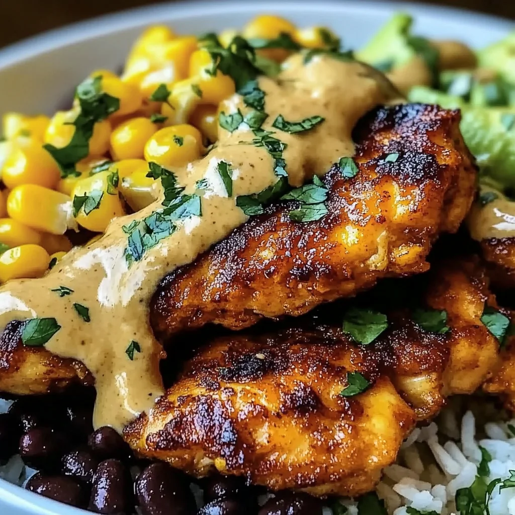 Street Corn Chicken Bowl: A Flavorful & Easy Recipe