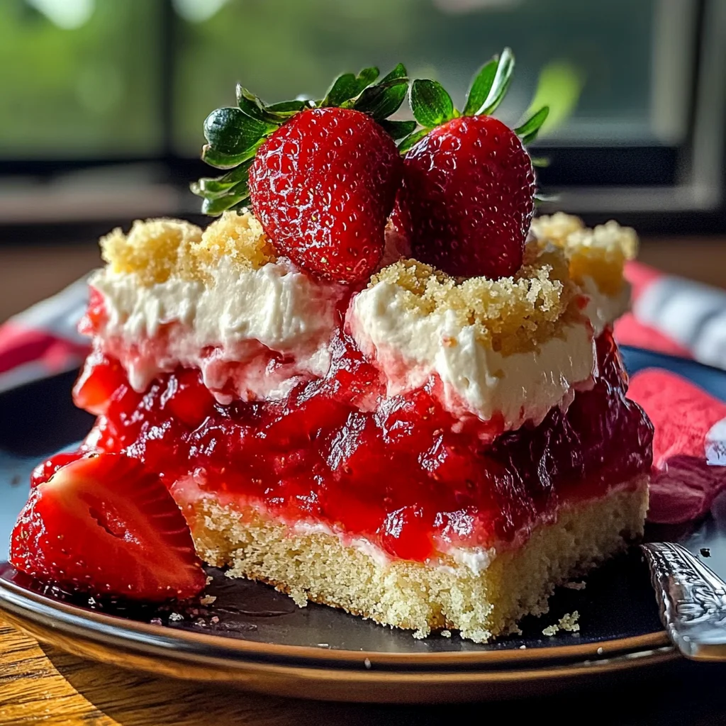 The Ultimate Strawberry Cheesecake Dump Cake