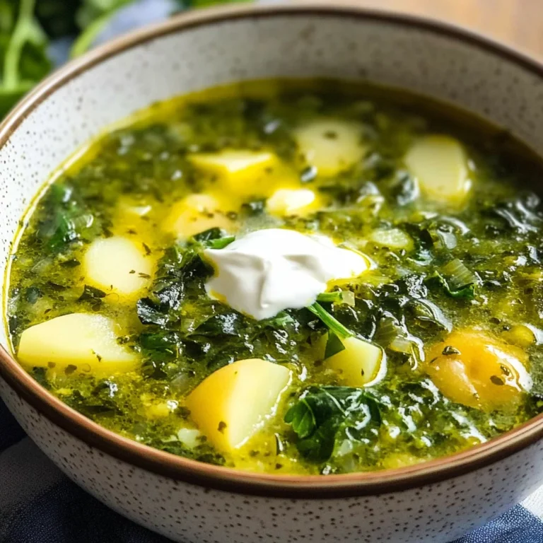 Ukrainian Green Borscht