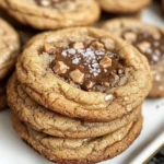 Brown Butter Coffee Toffee Cookies
