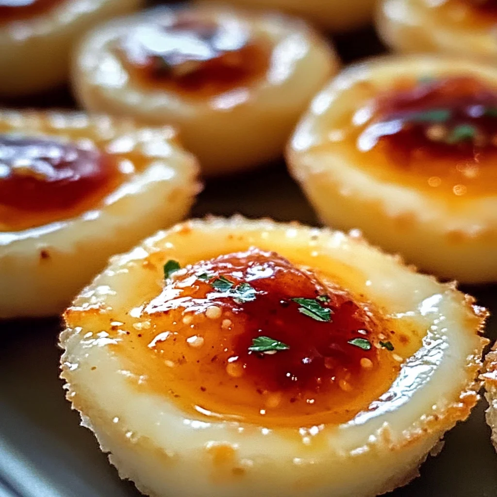 Cheesy Thumbprint Appetizers with Hot Pepper Jelly