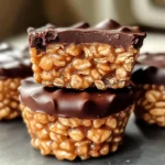 Chocolate Peanut Butter Rice Krispie Cups