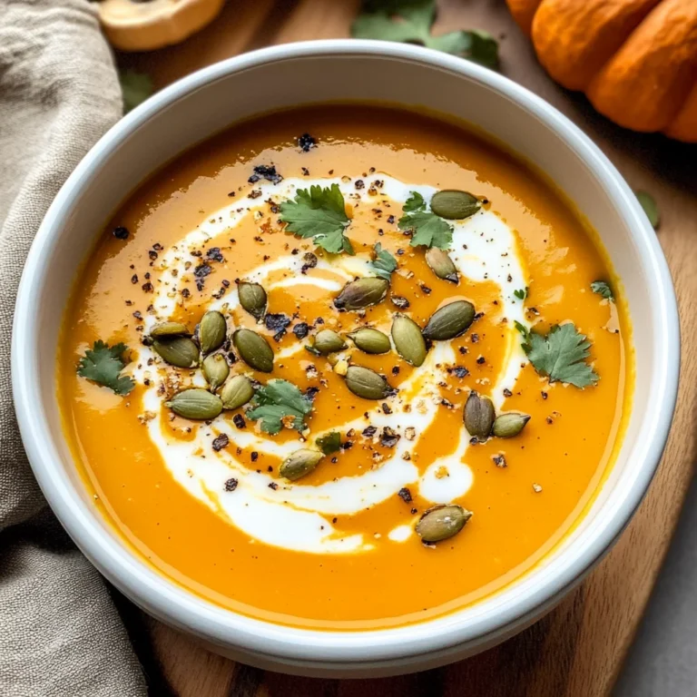 Coconut Curry Pumpkin Soup
