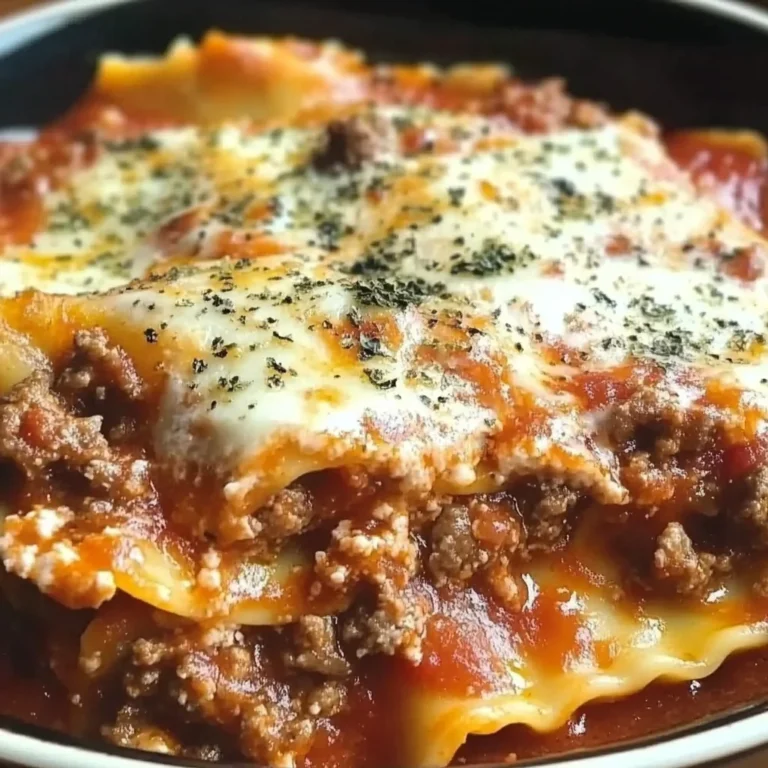 Crockpot Ravioli Lasagna: A Hands-Off, Flavor-Packed Comfort Food Masterpiece