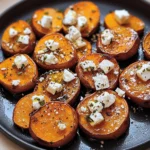 Delicious Honey Feta Sweet Potato Rounds Recipe for Any Meal