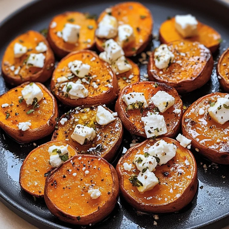 Delicious Honey Feta Sweet Potato Rounds Recipe for Any Meal