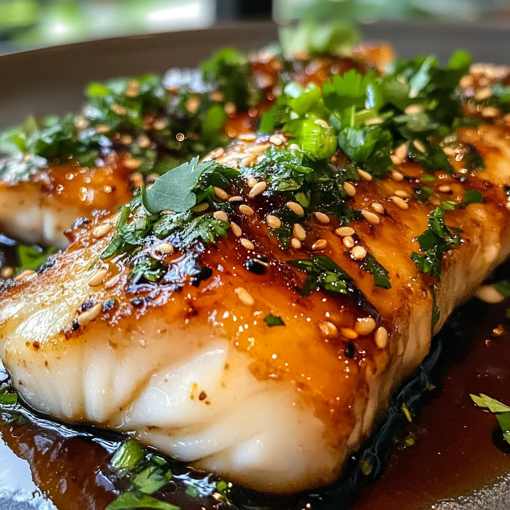 Ginger Soy Glazed Cod: A Flavorful and Healthy Seafood Dish