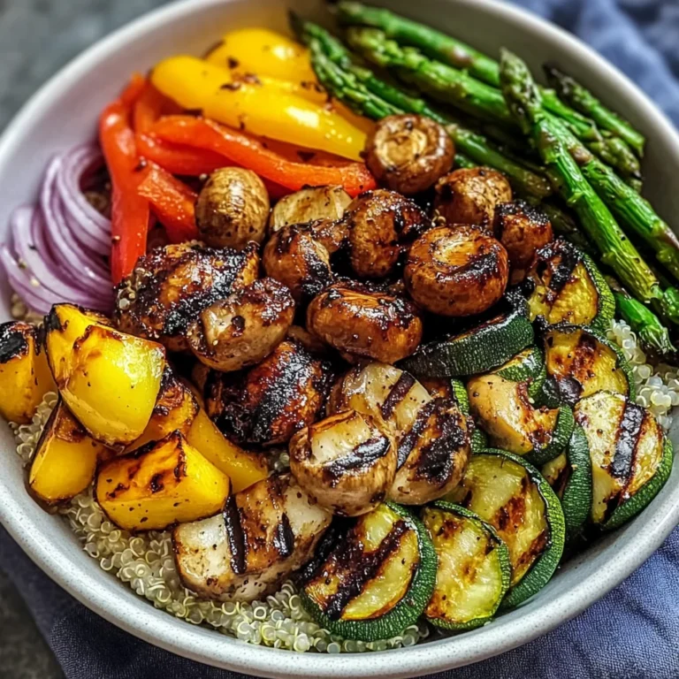 Grilled Veggie Bowl with Quinoa