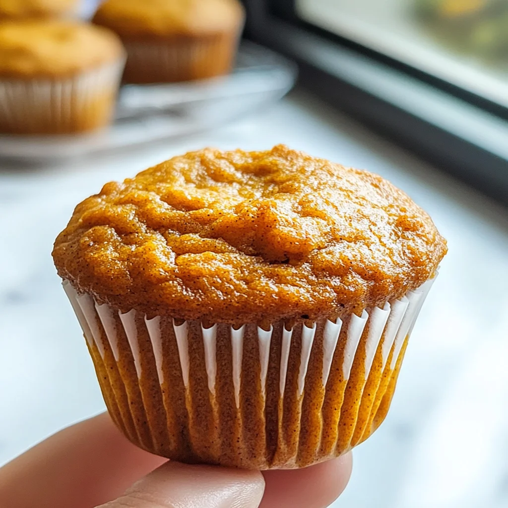 Healthy Greek Yogurt Pumpkin Muffins