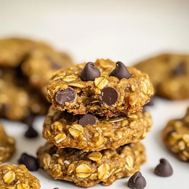 Healthy Pumpkin Oat Cookies