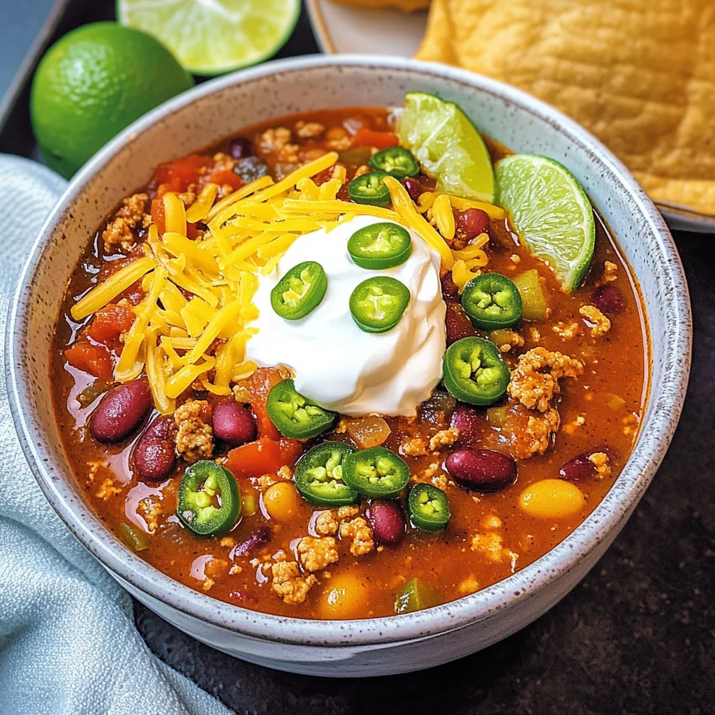 Healthy Turkey Chili