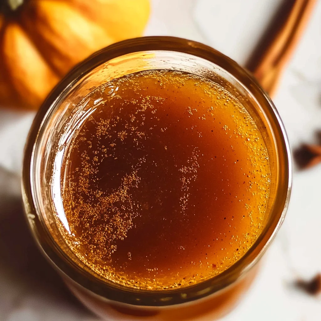 Homemade Pumpkin Spice Syrup