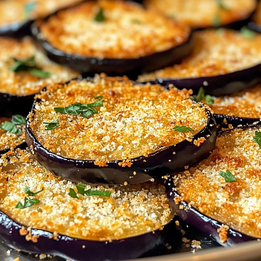 Impossibly Crispy Baked Eggplant