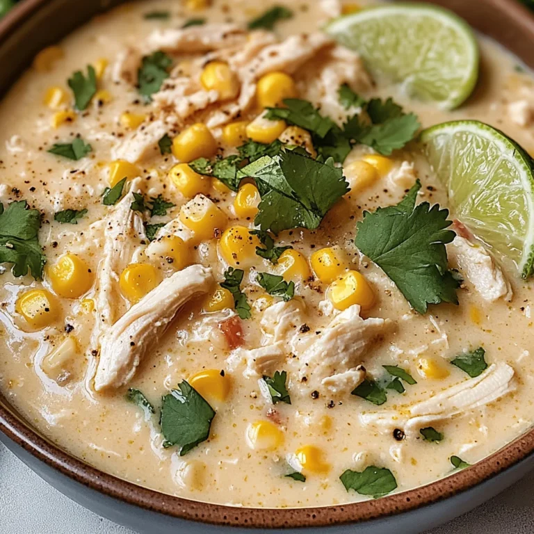Mexican Street Corn White Chicken Chili Recipe