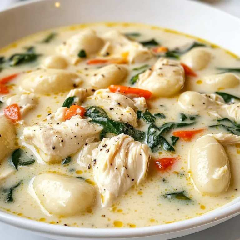 Olive Garden Chicken Gnocchi Soup