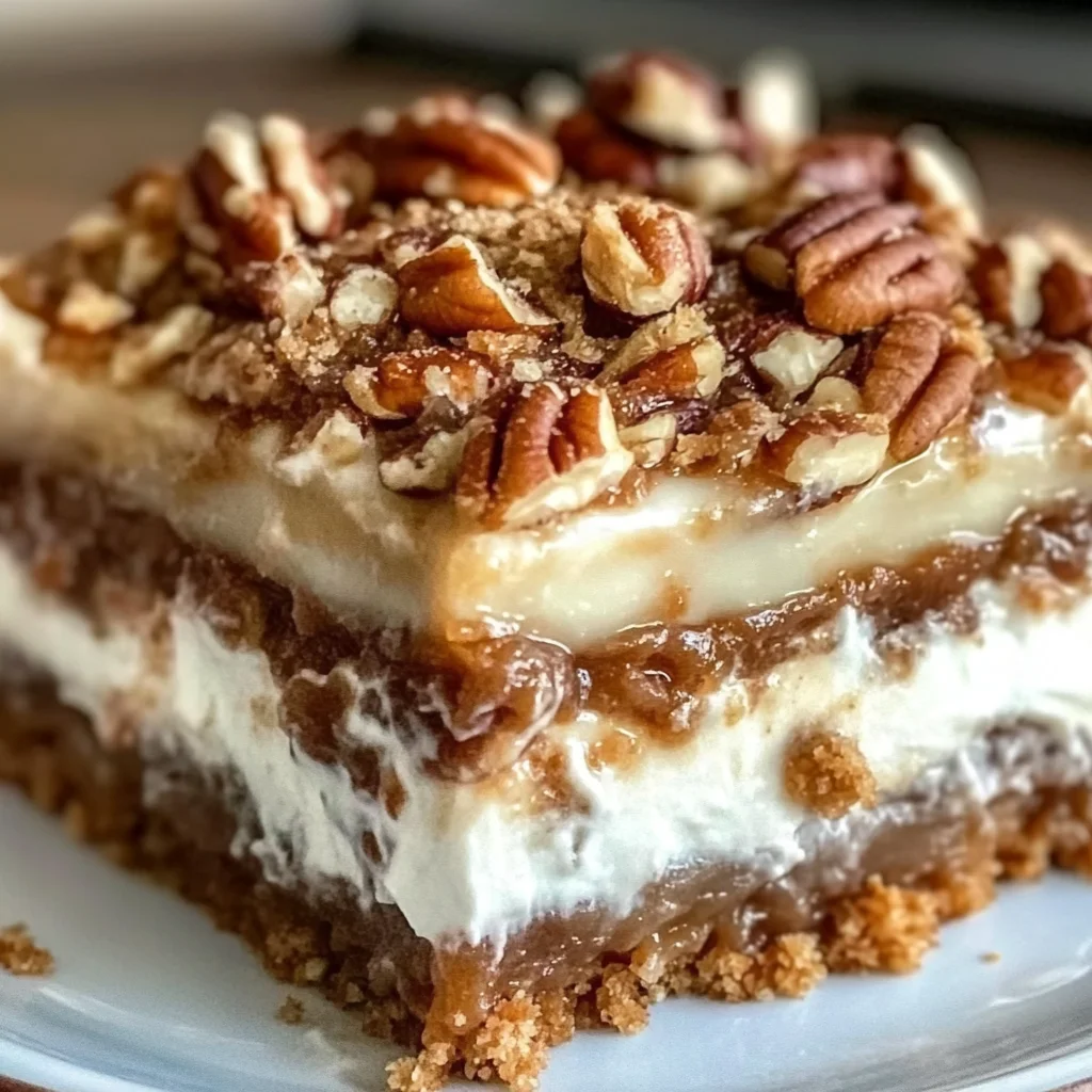 Pecan Pie Lasagna – A No-Bake Dream Dessert