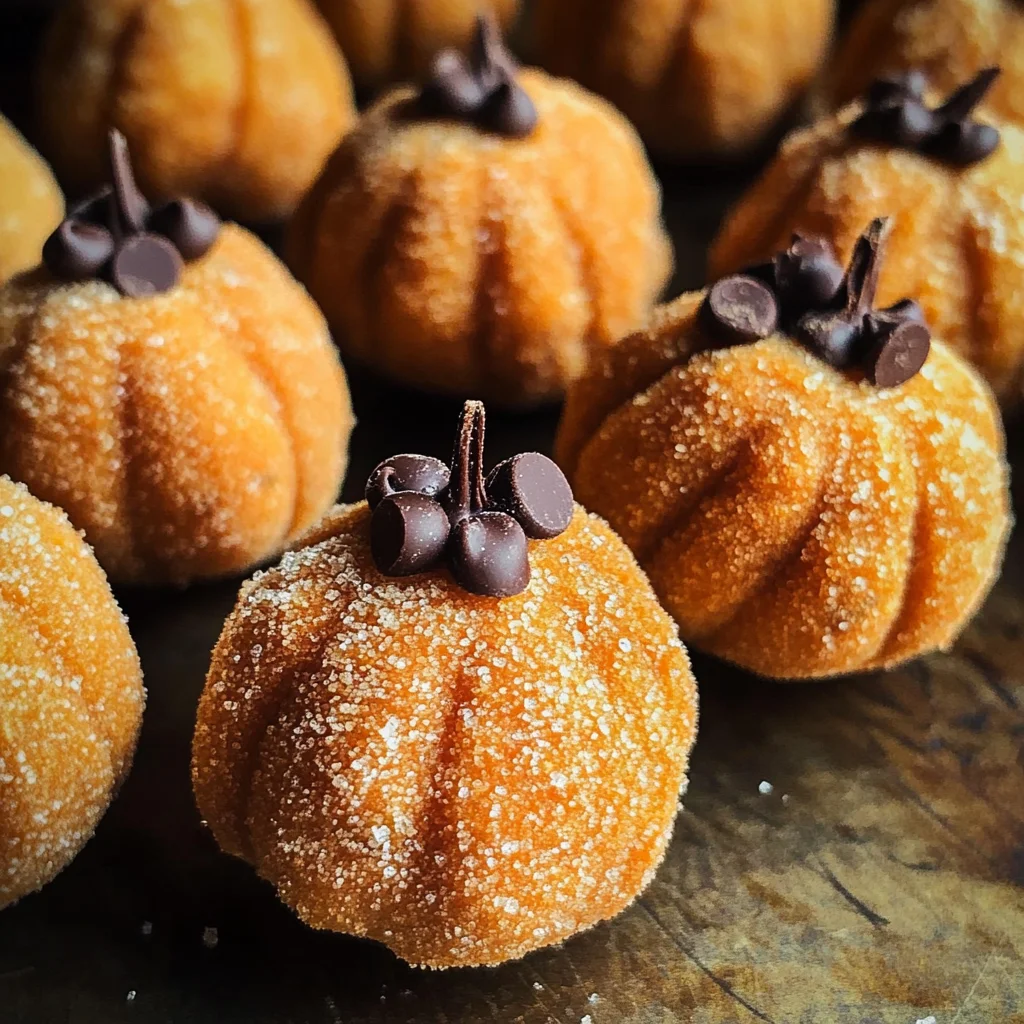 Pumpkin Cheesecake Truffles