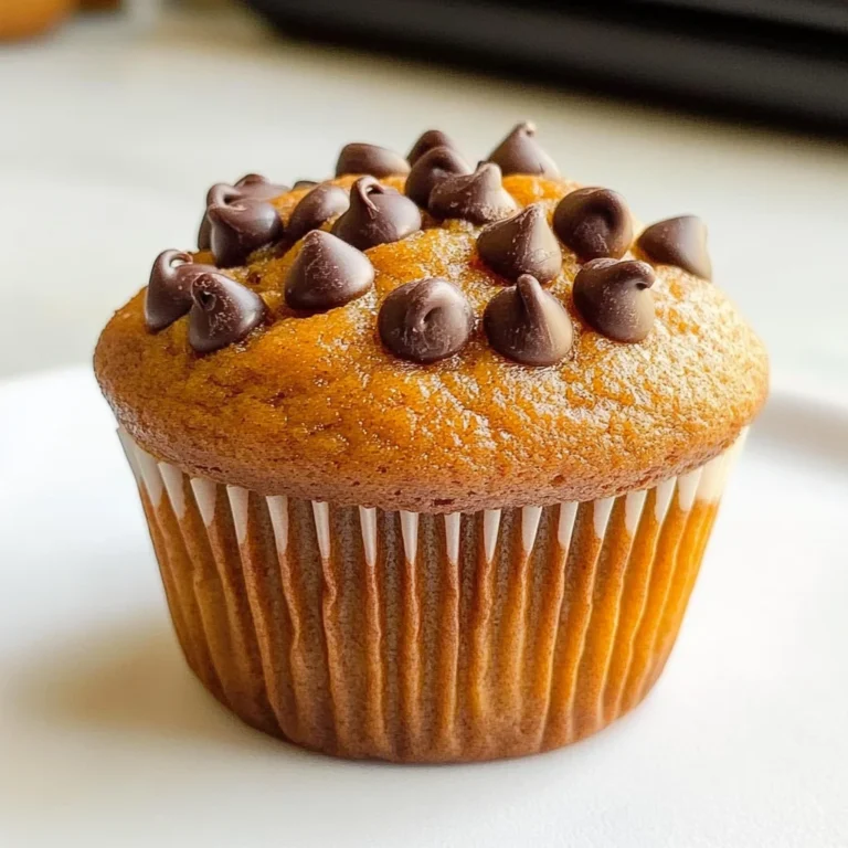 Pumpkin Chocolate Chip Muffins