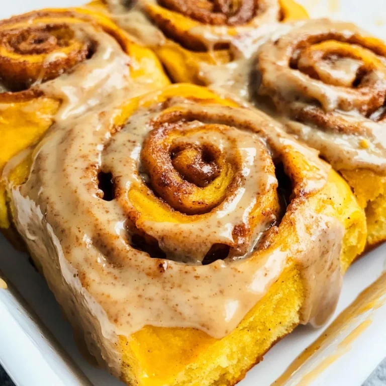 Pumpkin Cinnamon Rolls