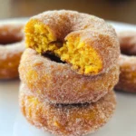 Pumpkin Cinnamon Sugar Donuts