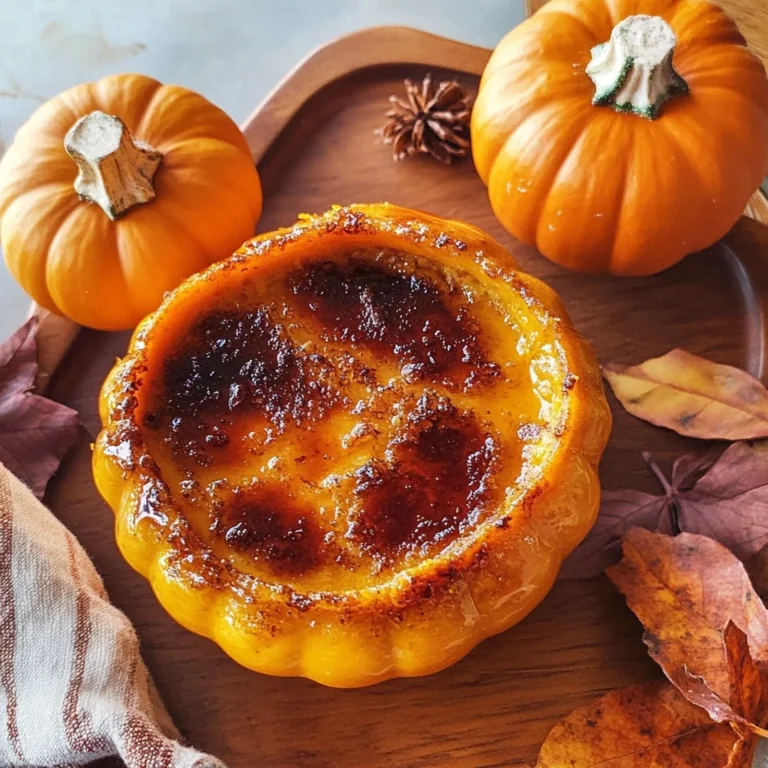 Pumpkin Crème Brûlée