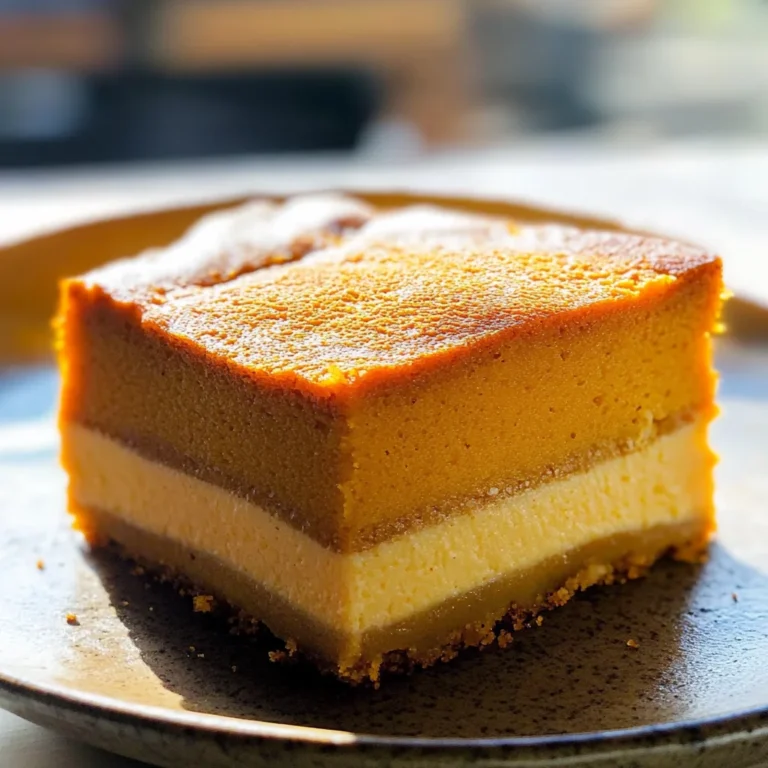 Pumpkin Magic Custard Cake Recipe