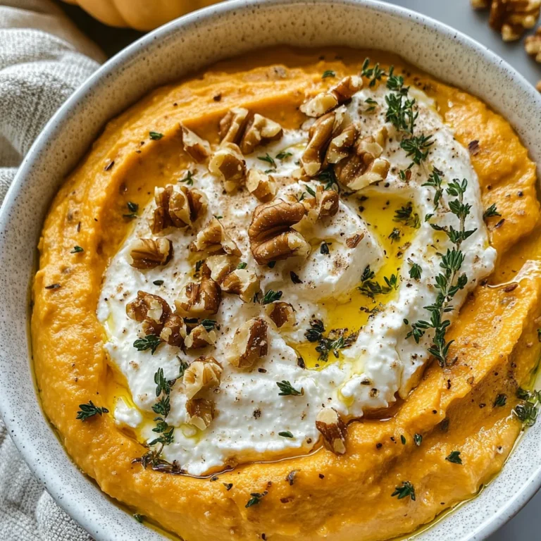 Pumpkin Whipped Feta Dip