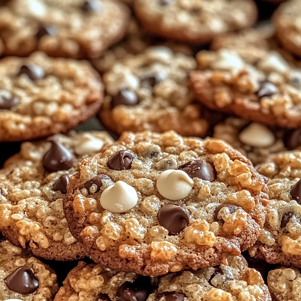 Rice Krispie Cookies with Chocolate Chips Recipe