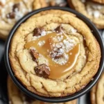 Salted Caramel Cheesecake Cookies