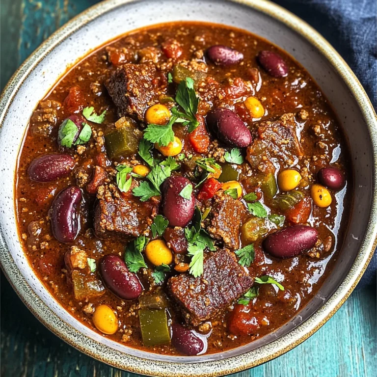 Short Rib and Chorizo Chili Recipe